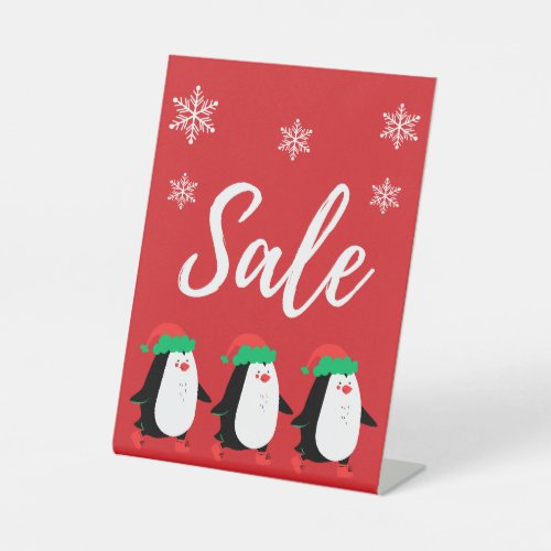 Winter Sale Sign Table Top Small Sale Signage