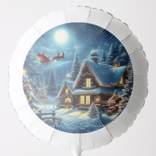 Winter/Santa/Christmas/Snow Balloon