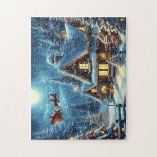 Winter/Santa/Christmas/Snow Jigsaw Puzzle