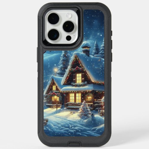WinterSantaChristmasSnow iPhone 15 Pro Max Case