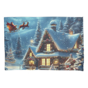 Winter/Santa/Christmas/Snow Pillow Case