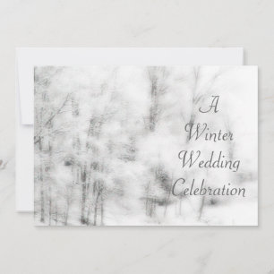 Winter Save the Date Invitation