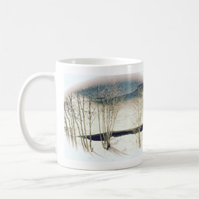 Winter Scape Coffee Mug (Left)