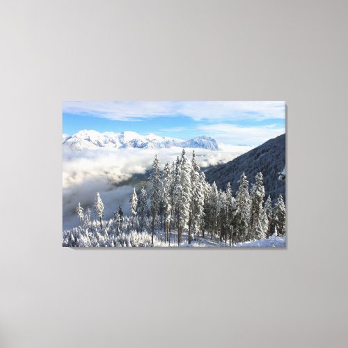 Winter Scene Canvas Print