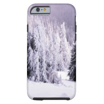 Winter Scene Tough Iphone 6 Case by Artnmore at Zazzle