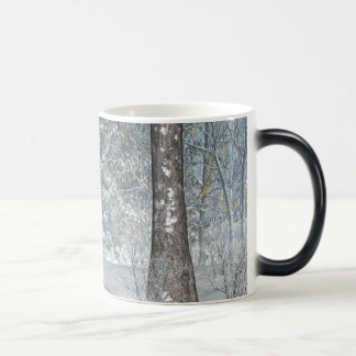 winter scene. color morph mug