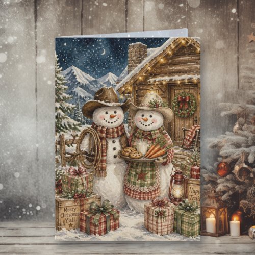 Winter Scene | Enchanted Forest & Cardinals Card
