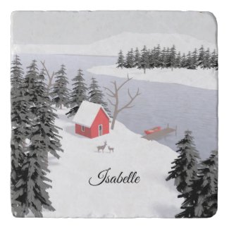 Winter Scene Illustration