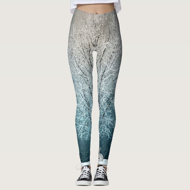Winter Scene Leggings (Front)