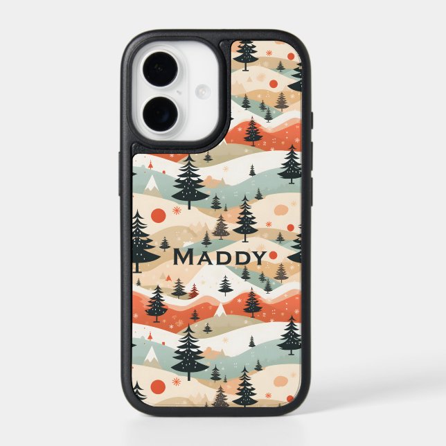 Winter Scene Mountains of Snow iPhone 17  (Back)