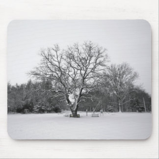 Winter Scene Mouse Pad
