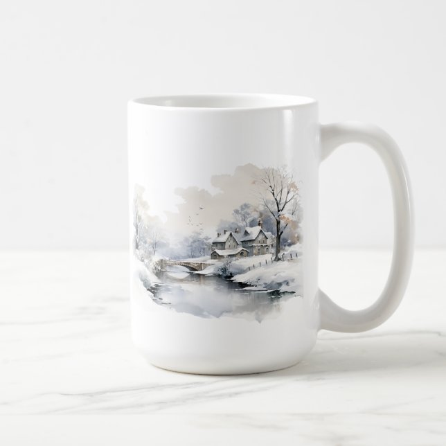 Winter Scene Mug (Right)