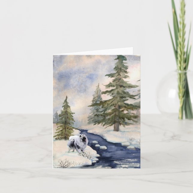 Winter Scene Note Cards (Front)