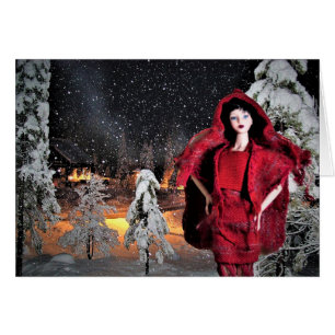 WINTER SCENE PHOTO MONTAGE CARDS
