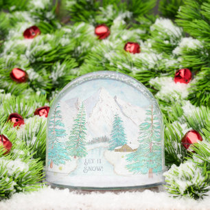 Winter Scene Snow Globe