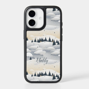 Winter Scene Snow Trees iPhone 17 Otterbox Case