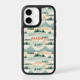 Winter Scene Trees Mountains Snow iPhone 17  Case