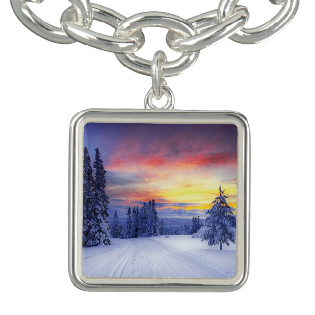 Winter scenery bracelet (Design)