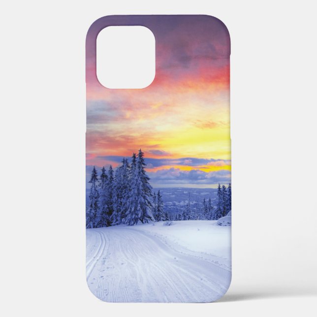 Winter scenery  Case-Mate iPhone case (Back)