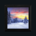 Winter scenery gift box<br><div class="desc">Winter scenery</div>