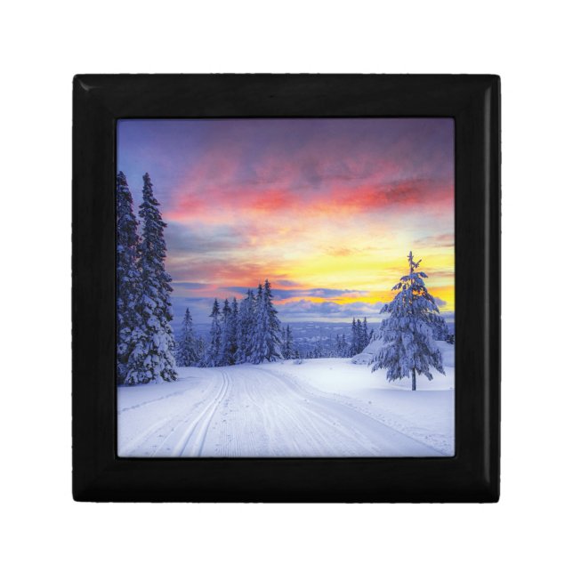 Winter scenery gift box (Front)