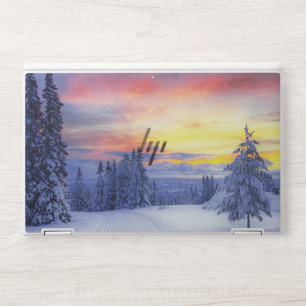 Winter scenery HP laptop skin