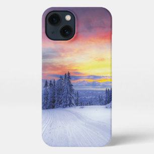 Winter scenery iPhone 13 case