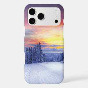 Winter scenery iPhone 17 pro max case