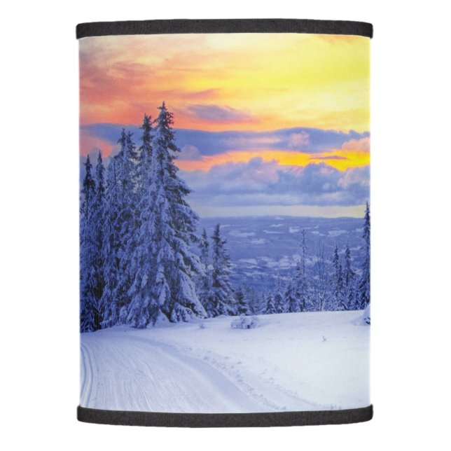 Winter scenery   lamp shade (Front)