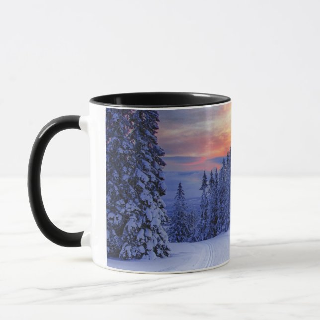 Winter scenery  mug (Left)