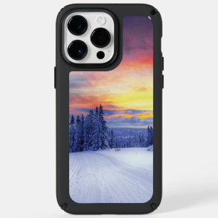Winter scenery speck iPhone 14 pro max case