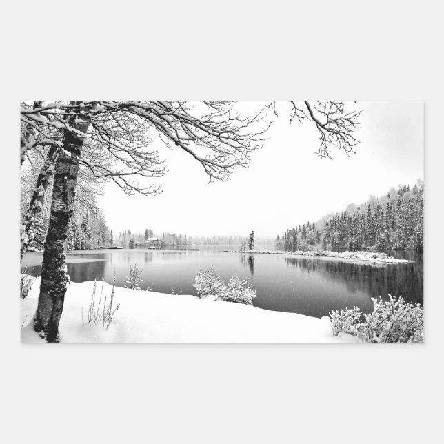 winter scenery stickers (Front)