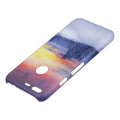 Winter scenery uncommon google pixel case (Top)