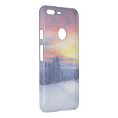 Winter scenery   uncommon google pixel XL case (Back/Right)