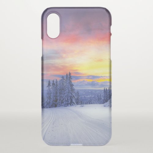 Winter scenery  iPhone XS case