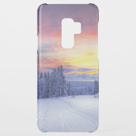 Winter scenery uncommon samsung galaxy case (Back)