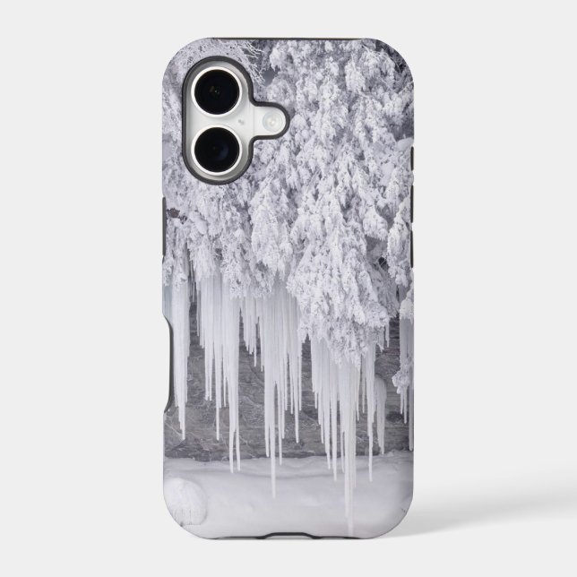 winter-scenes-106 iphone case (Back)