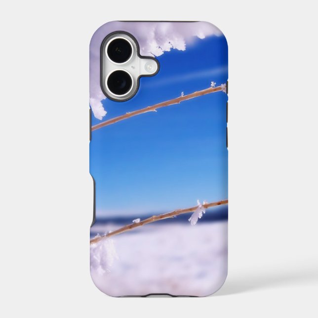winter-scenes-107 iphone case (Back)