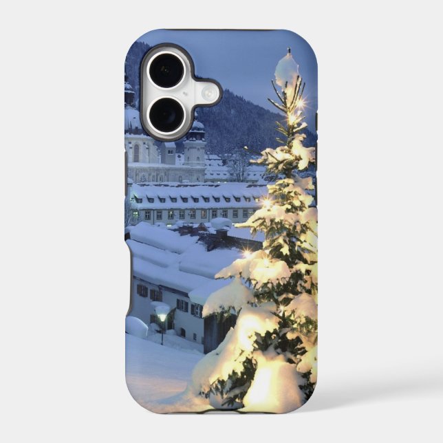 winter-scenes-136 iphone case (Back)