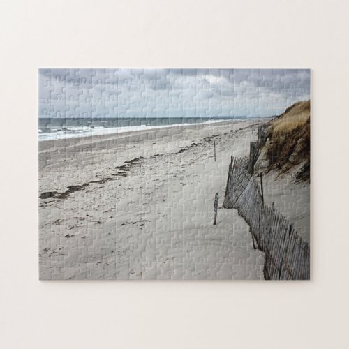 Winter seascape jigsaw puzzle