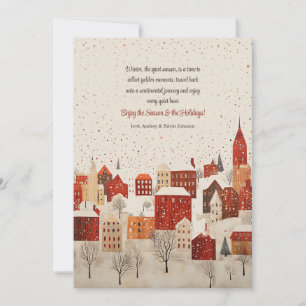 Winter Season Holiday Card
