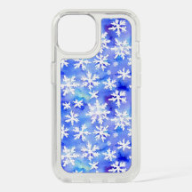 Winter Season Snowflakes iPhone 15 Case