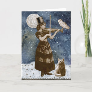 Winter Serenade Holiday Card