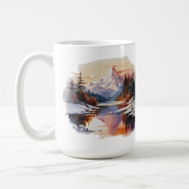 Winter Series 15 oz Classic Mug (Left)