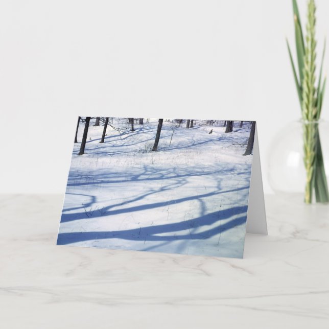 Winter Shadows Card (Front)