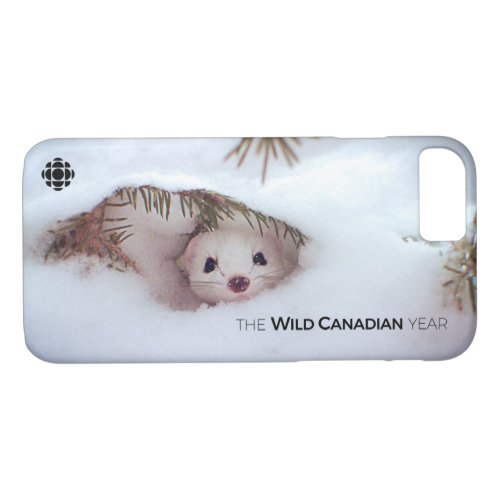 Winter _ Short_Tailed Weasel iPhone 87 Case