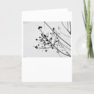 Winter Silhouette, card