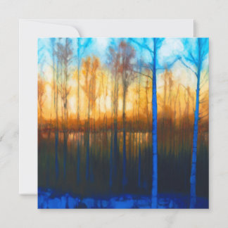 Winter Siljan Sunset