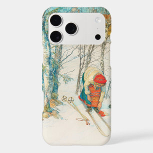 Winter Ski by Carl Larsson iPhone 17 Pro Max Case