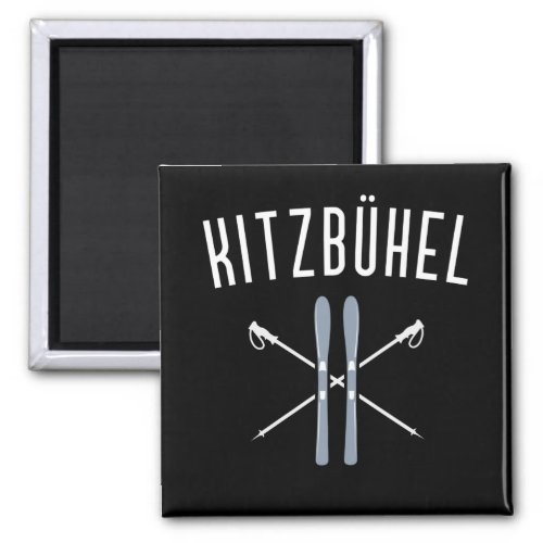 Winter Ski sterreich Tirol Kitzbhel Wintersport Magnet